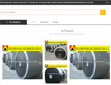 Tablet Screenshot of nbconveyorbelt.com
